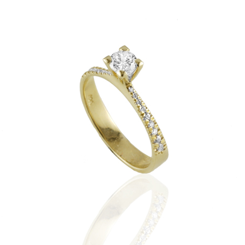 סוליטרים - טבעות אירוסין - SRE-2214 Y